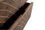 Giner y Colomer Cómoda de Acacia con Patas Metálicas, 6 Cajones, Natural, 86x125x40 cm